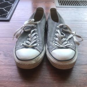 Grey Converse Chuck Taylor Sneakers